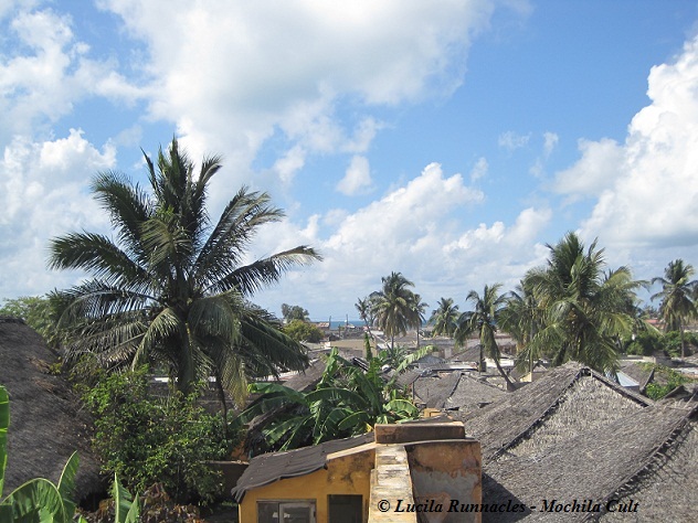 telhado macuti ilha de moçambique