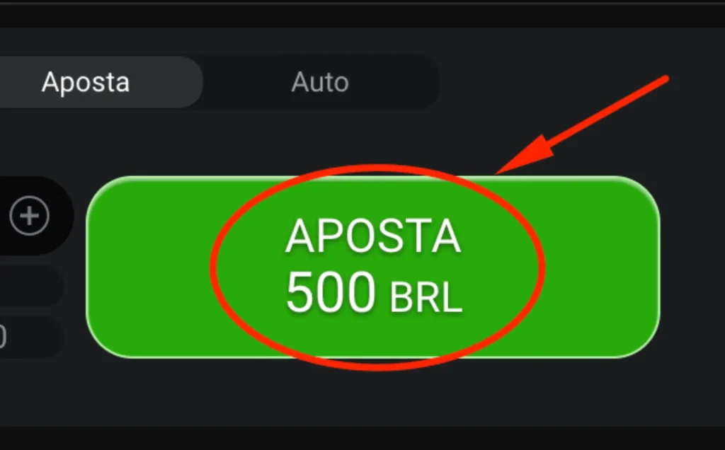 A aposta máxima pode ser de 500 reais.