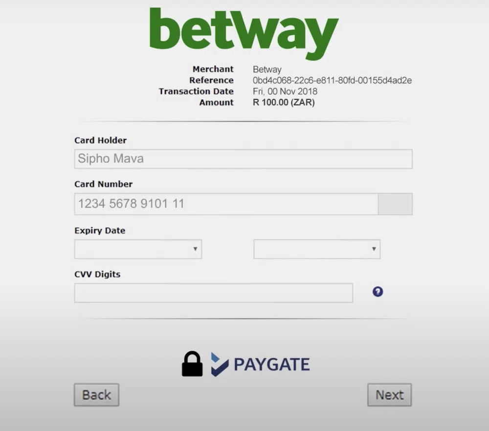 Betway Depositamos