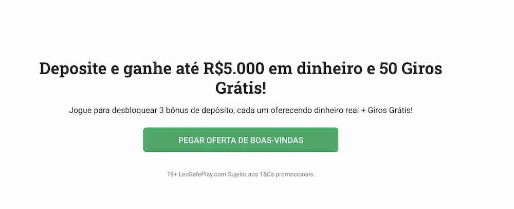 Leovegas Bônus