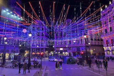 Onde ver as luzes de Natal em Madri